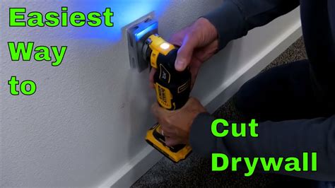 cutting hole for round electrical box|outlet box cutter for drywall.